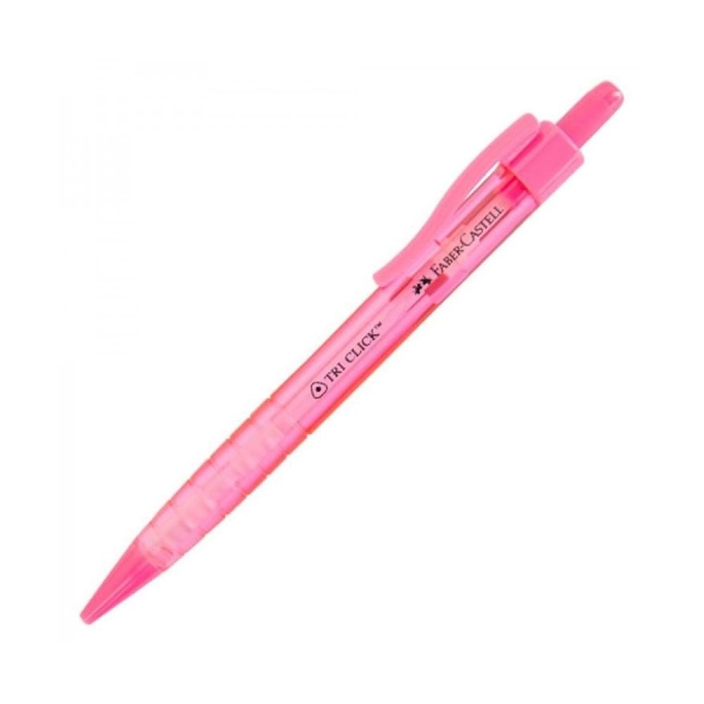 Faber-Castell Versatil Kalem Tri Click 0.7 MM Pembe Renk