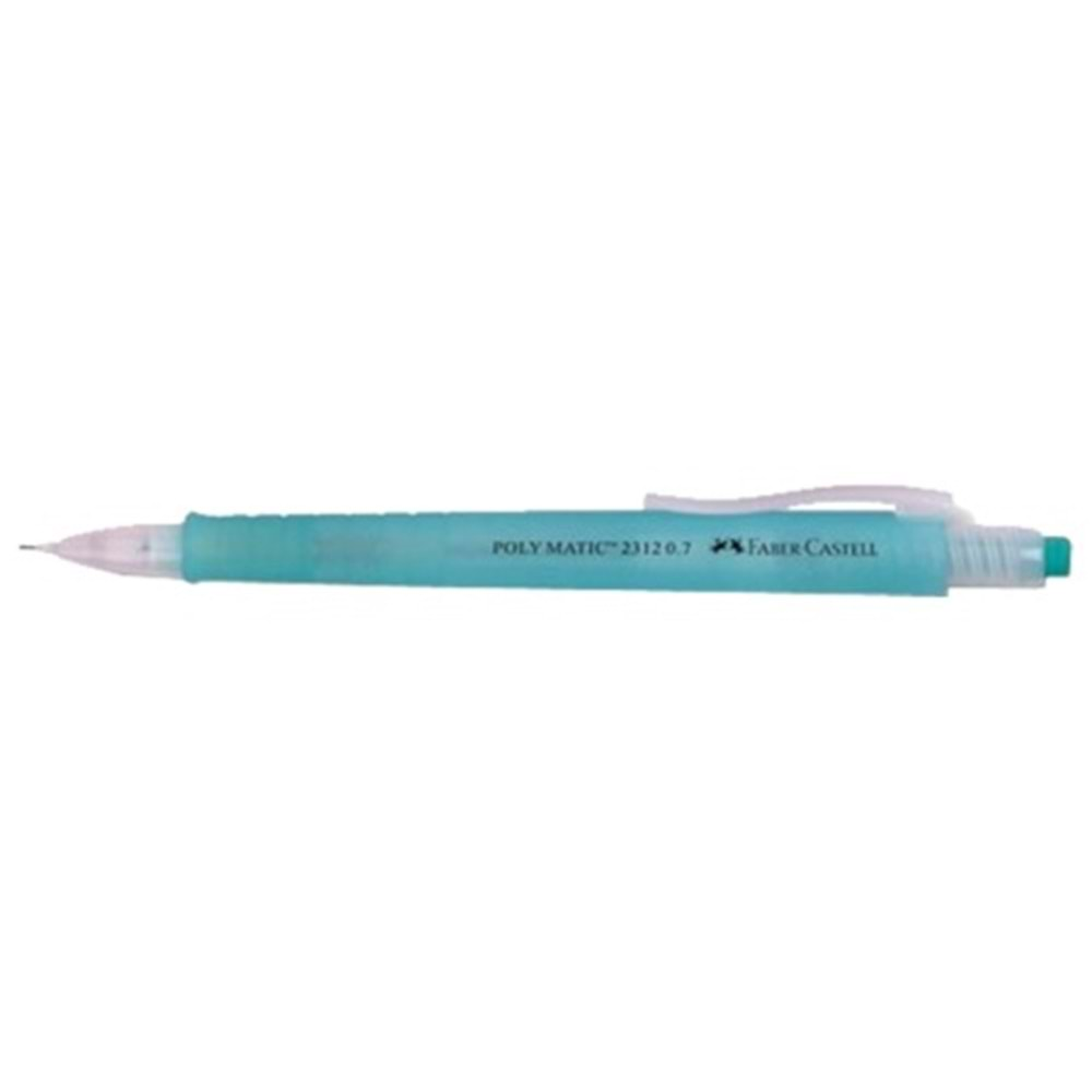 Faber-Castell Versatil Kalem Poly Matic 0.5 MM Şeffaf Su Mavisi