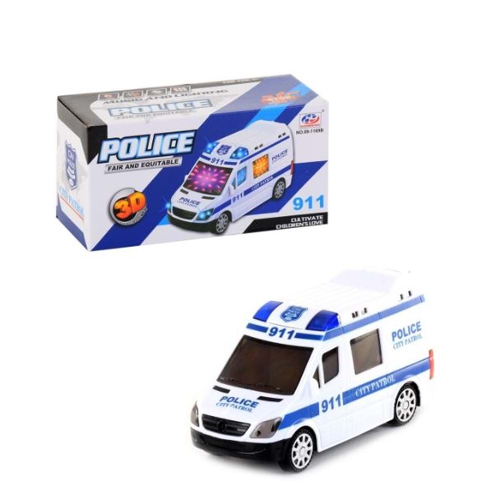 Can Oyuncak Ambulans Acil Kurtarma Araba 3D Işık