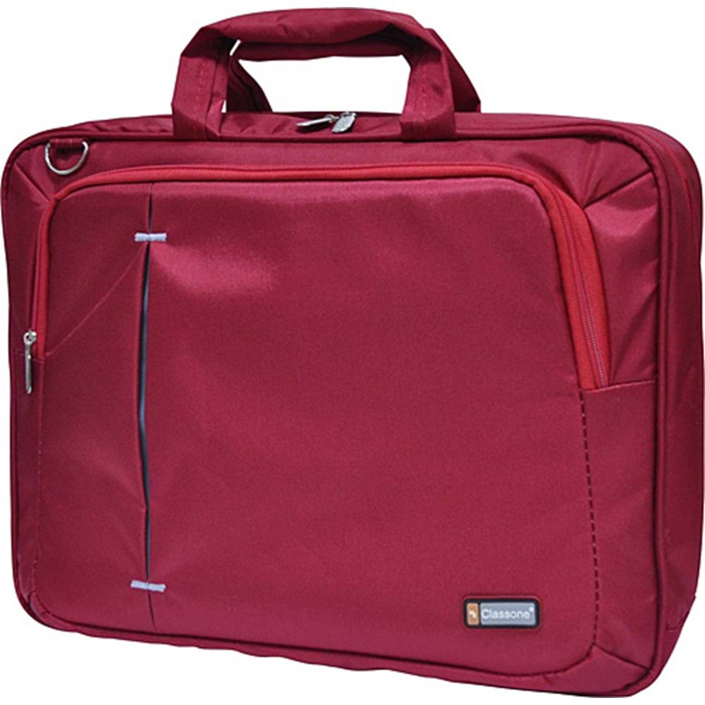 Classone UL161 15,6 inç Notebook El Çantası-Kırmızı