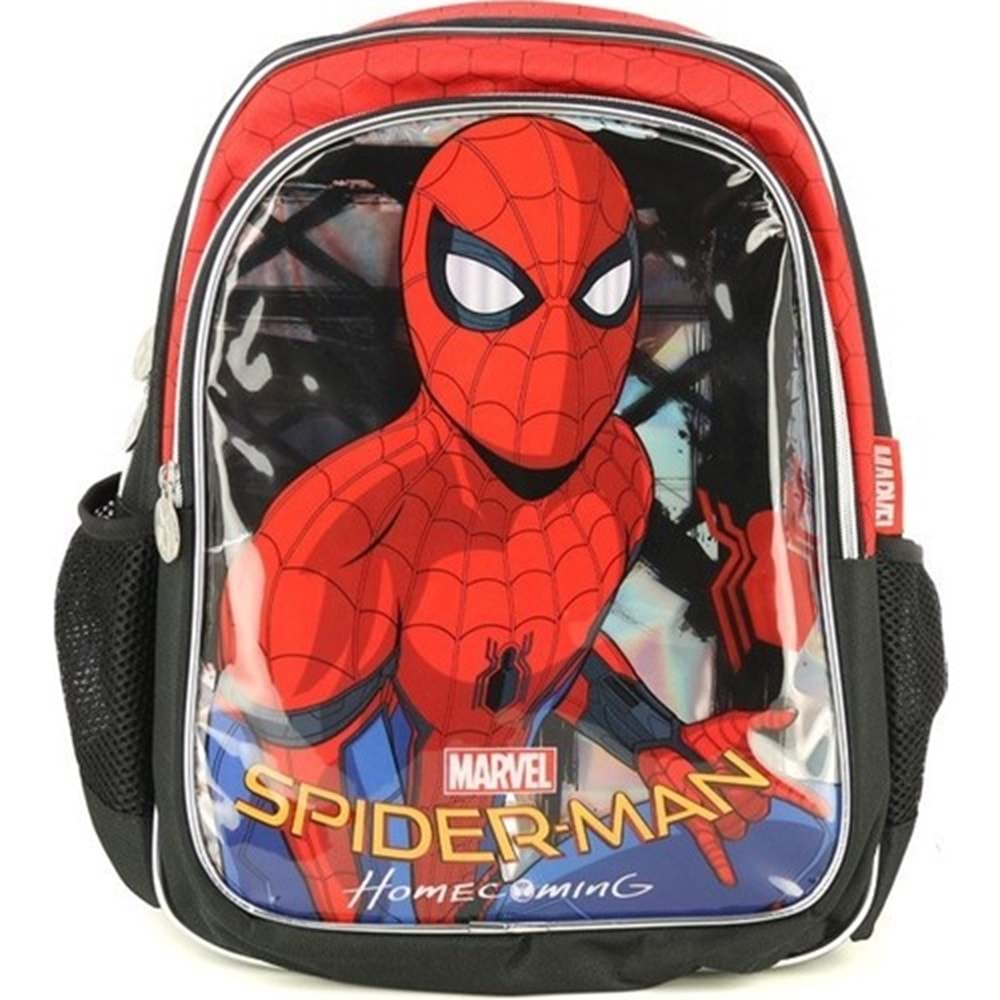 Hakan Çanta Spiderman Okul Çantası Siyah Parlak 89348