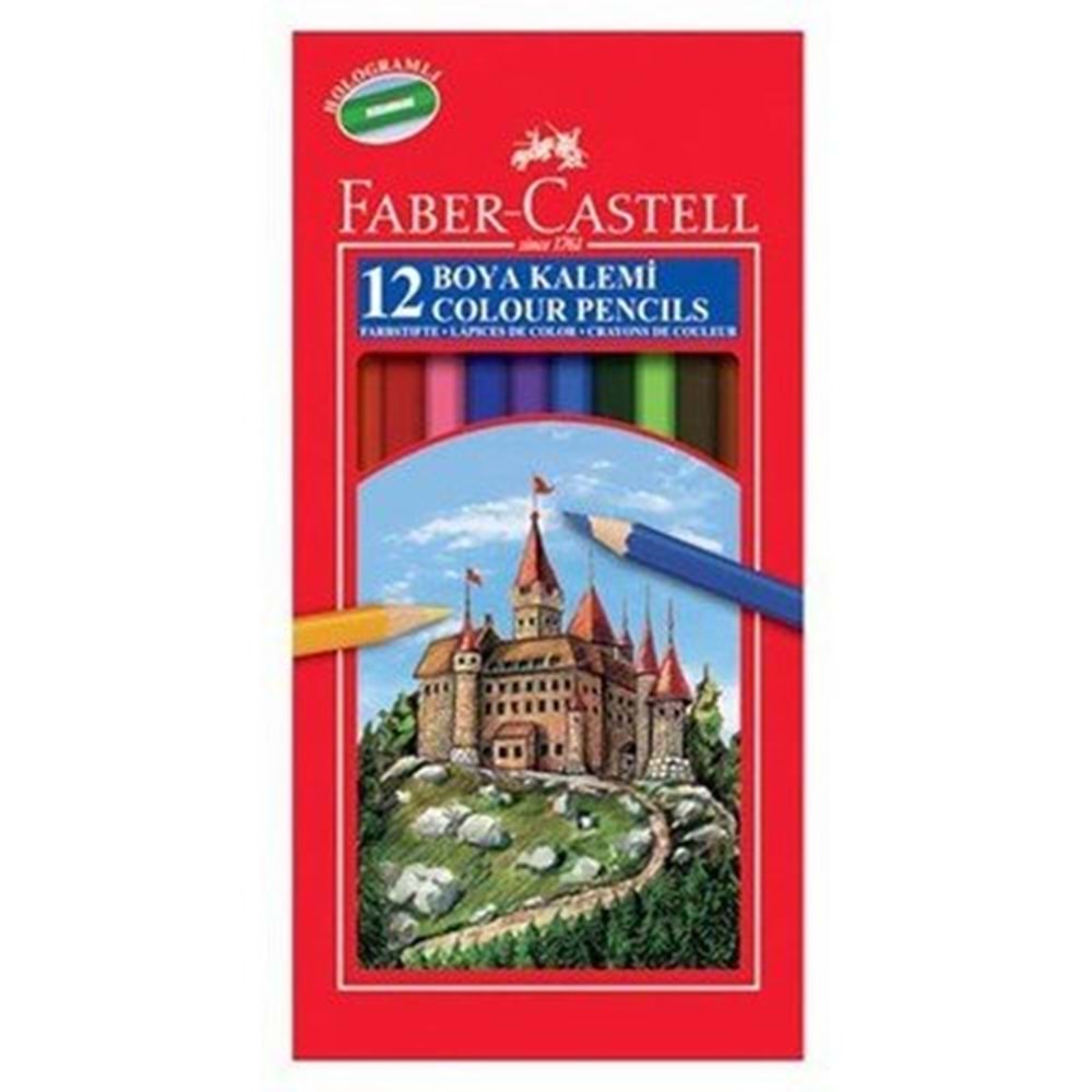 Faber-Castell Kuru Boya Kalemi 12