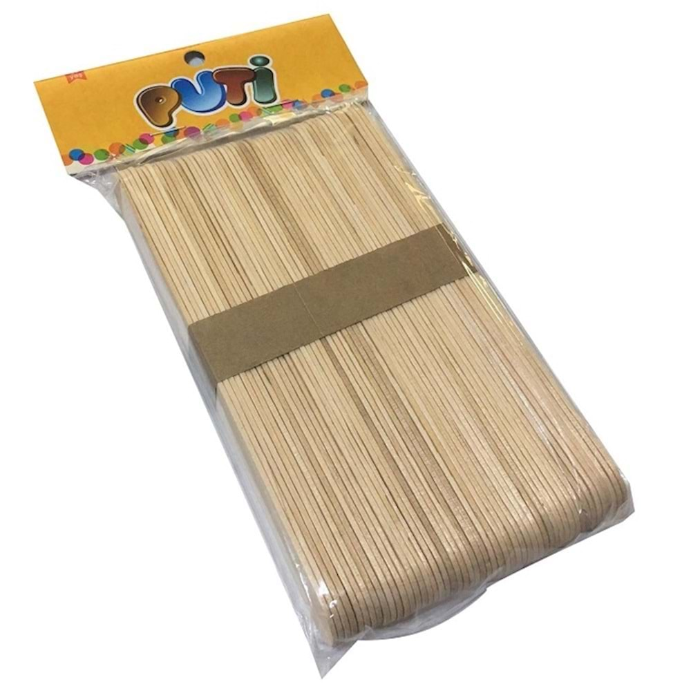 Puti Dil Çubuğu, Abestang, Woods Stick Ahşap Çubuk Natural 50