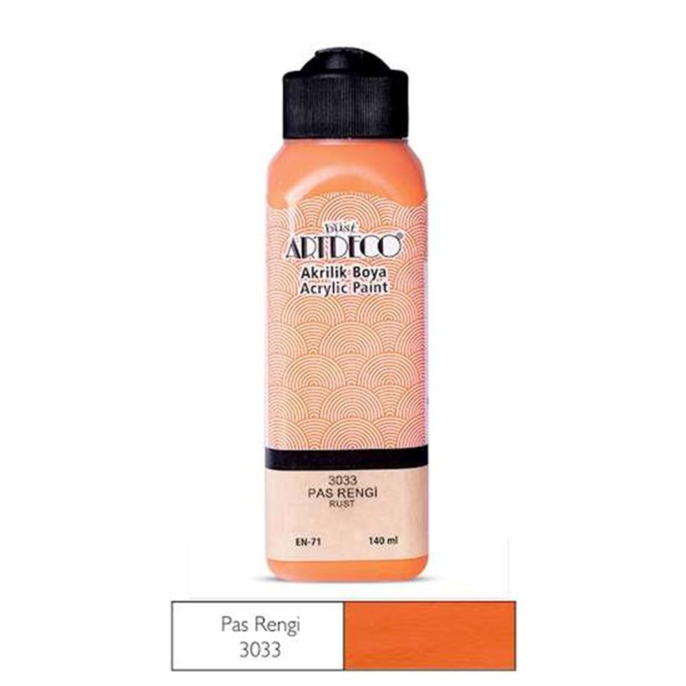 Artdeco Akrilik Boya 140 ML Pas Rengi 071R-3033