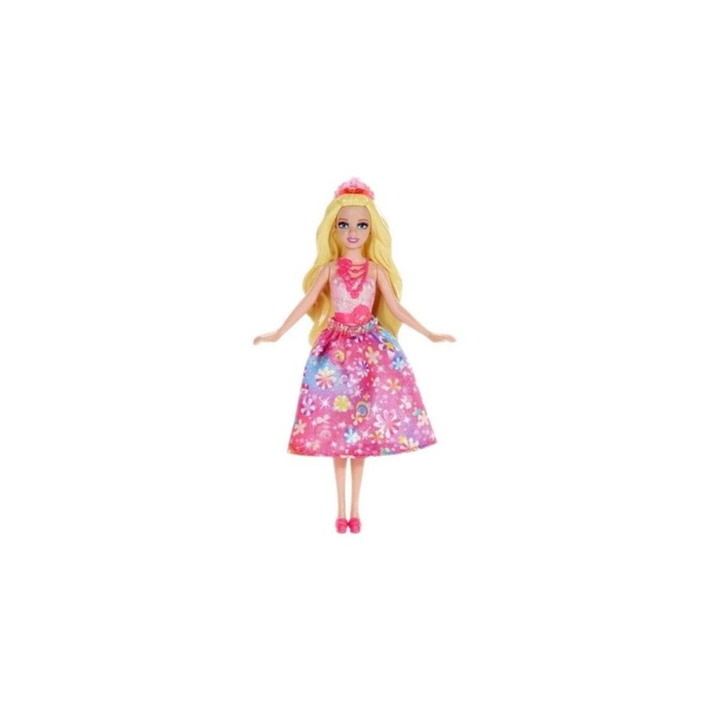 Barbie Oyuncak Bebek Prenses Elbiseli