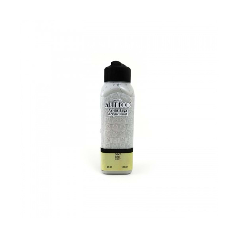 Artdeco Akrilik Boya 140 ML Gri 070R-3647