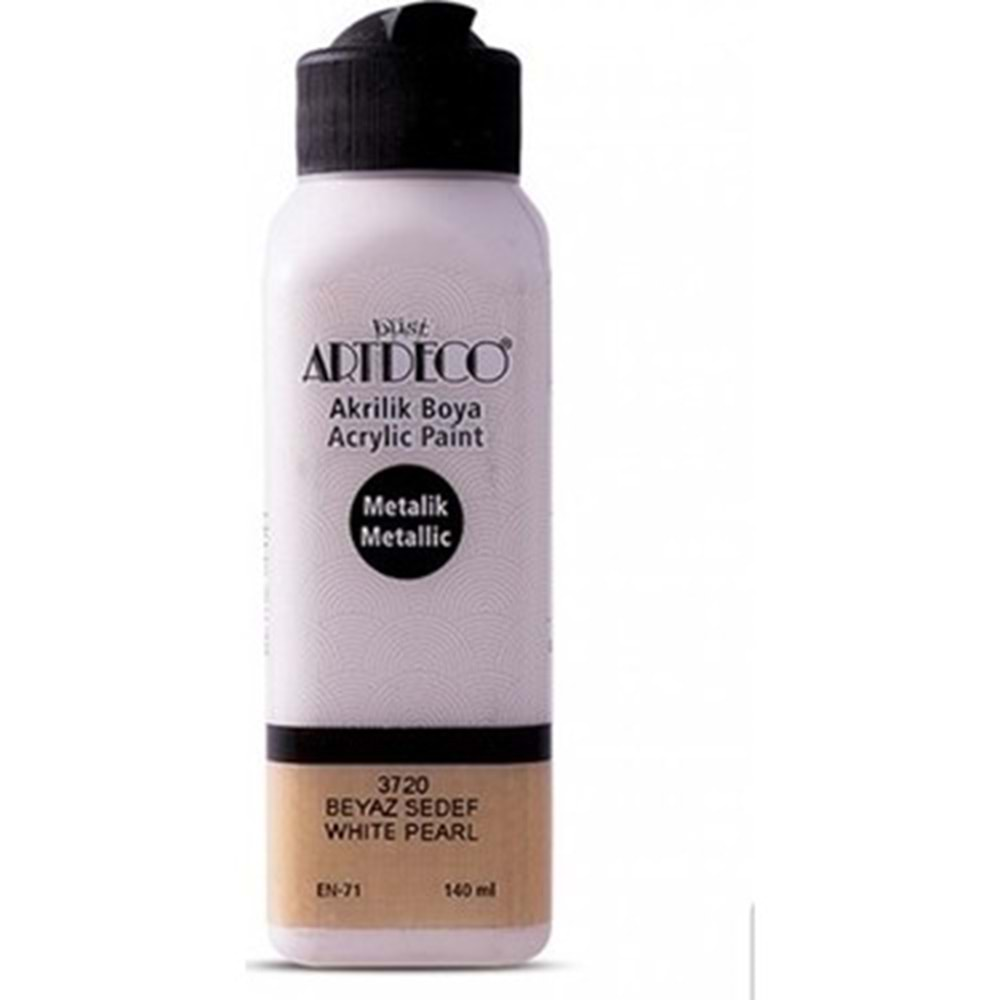 Artdeco Akrilik Boya 140 ML Metalik Beyaz 071R-3720