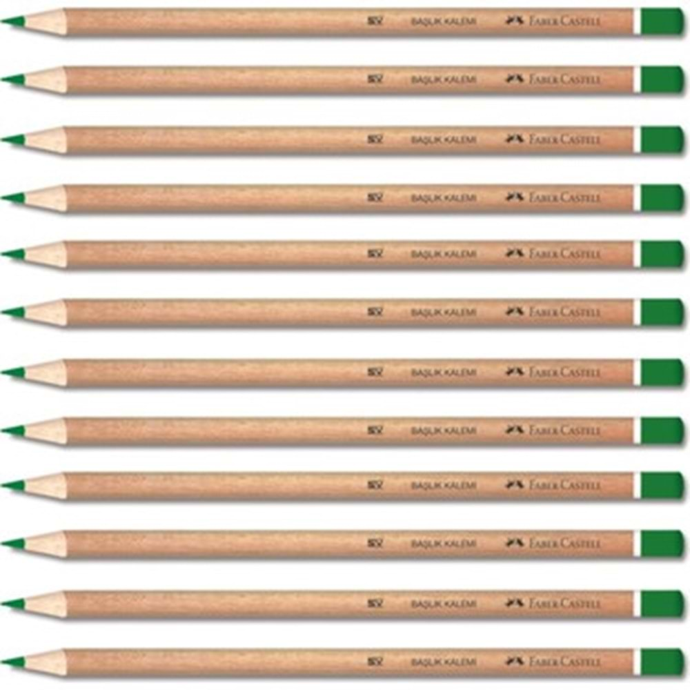 Faber-Castell Kurşun Kalem Başlık Natural Yeşil 12 Lİ 113 2449001