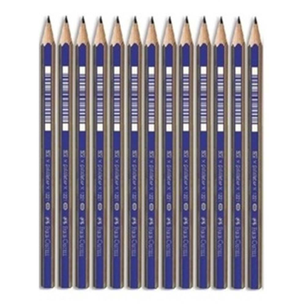 Faber-Castell Kurşun Kalem Dereceli 6H (1221) 5165 112516