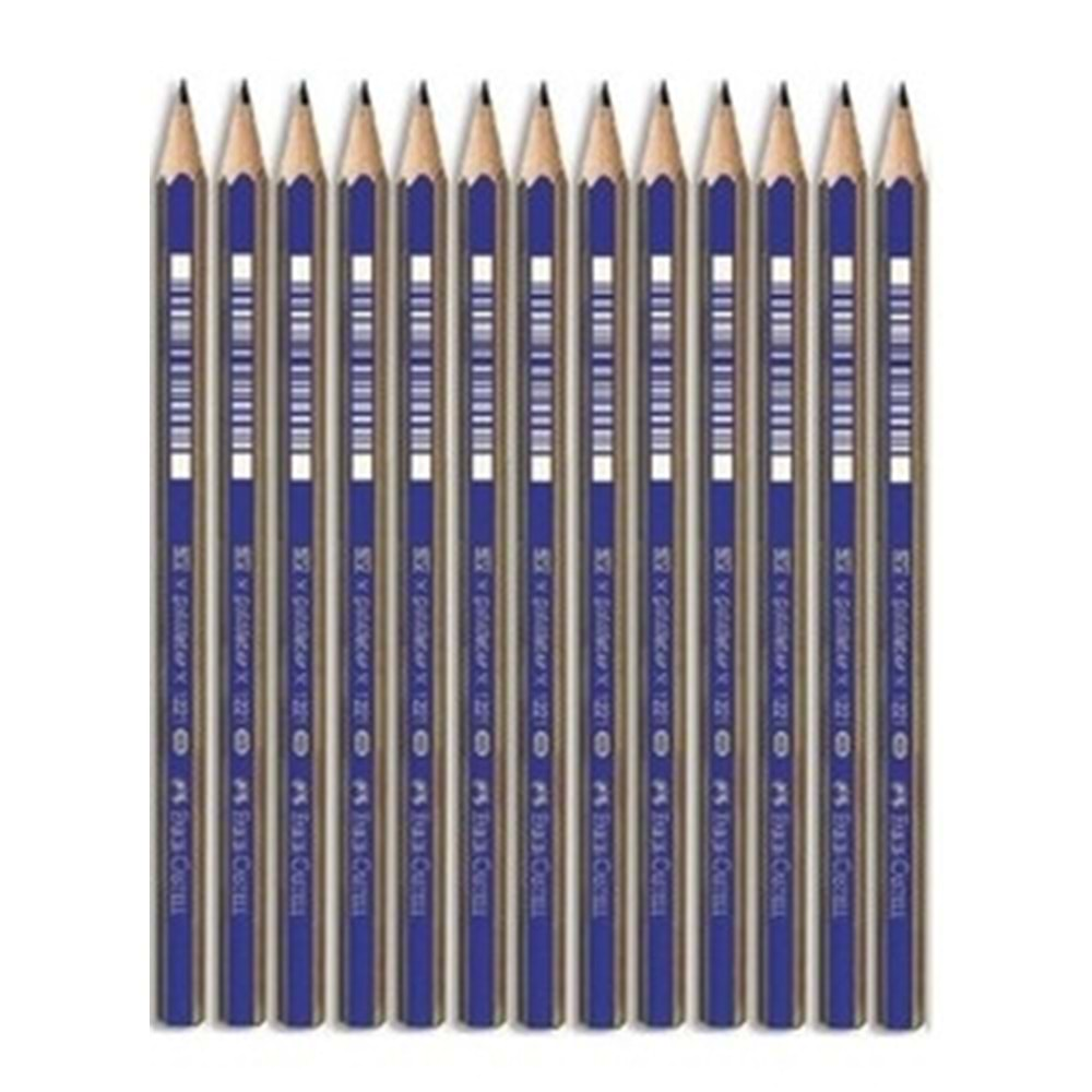 Faber-Castell Kurşun Kalem Dereceli 7H (1221) 5165 112517