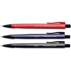 Faber-Castell Versatil Kalem Econ 0.5 MM Koyu Siyah