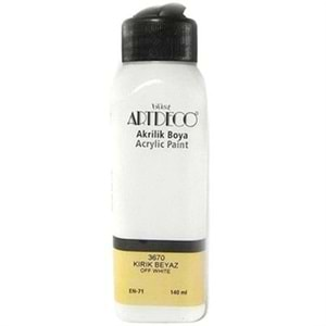 Artdeco Akrilik Boya 140 ML Kırık Beyaz 070R-3670