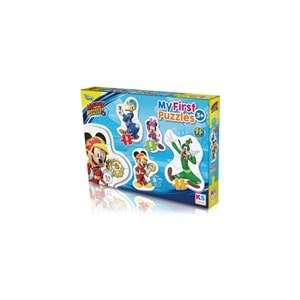 Ks Games Puzzles 4 In 1 Mıckey My First