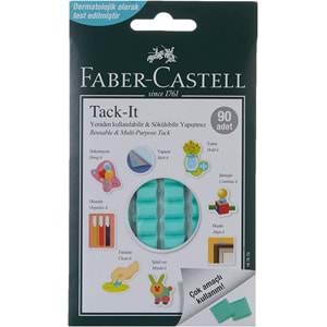 Faber-Castell Hamur Yapıştırıcı Tack-It 50 GR Yeşil 18 70 91