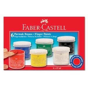 Faber-Castell Parmak Boyası 6 Renk 5170 160402