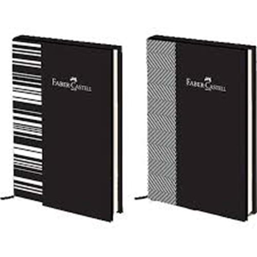 Faber-Castell A5 Stripes Serisi Sert Karton Kapak 120 Yprk Çizgisiz