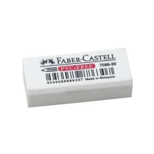 Faber-Castell Öğrenci Silgisi Beyaz (7086-30) 18 87 30