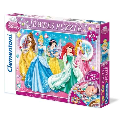 Clementoni Disney Prıncess Puzzle 104 Parça