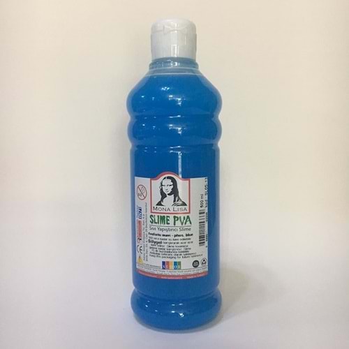 Monalisa Sıvı Yapıştırıcı Slime 500 ML Açık Mavi