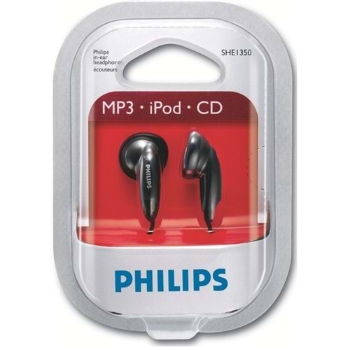 Philips SHE1350/00 Kulakiçi Siyah Kulaklık