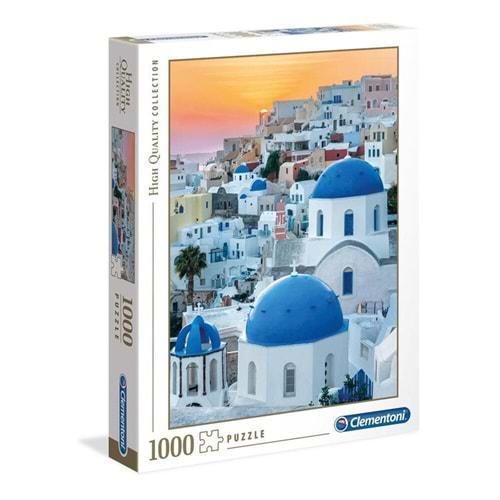 1000 Parça High Quality Yetişkin Puzzle- Santorini