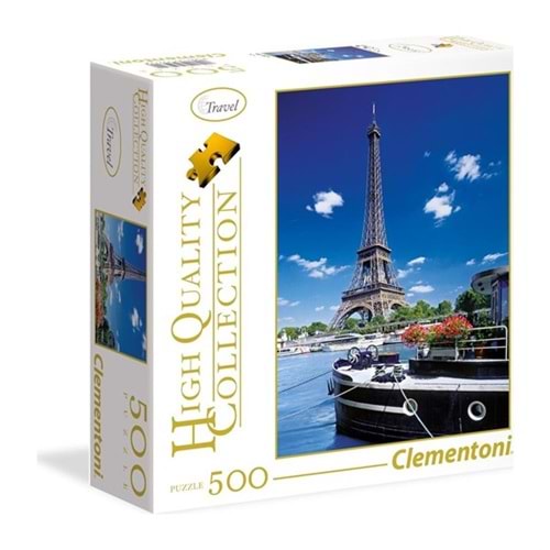500 Parça High Quality Yetişkin Puzzle - Romantic Paris