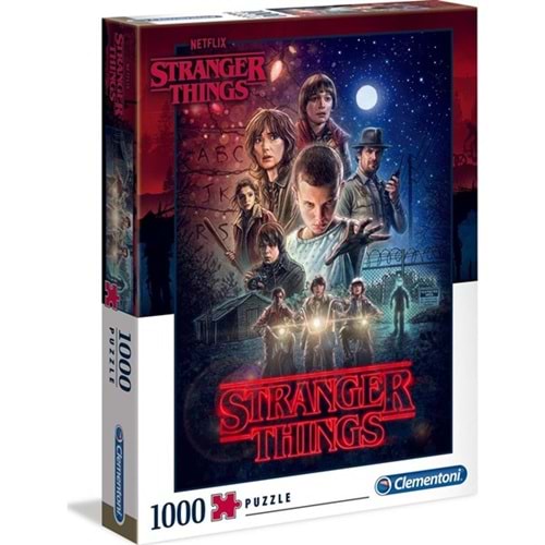 1000 Parça Stranger Things Yetişkin Puzzle - 1