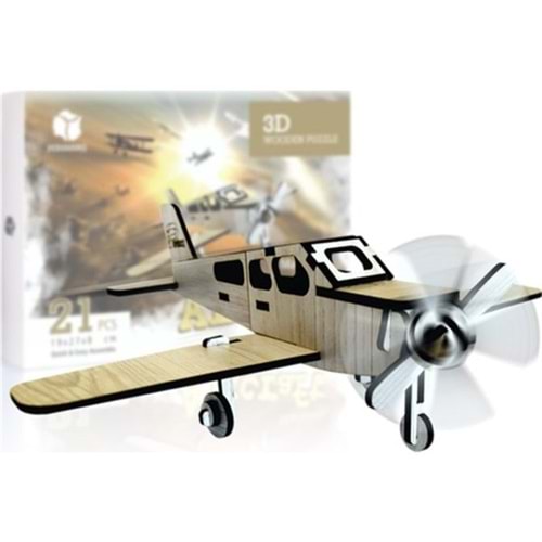 3D Aircraft Puzzle