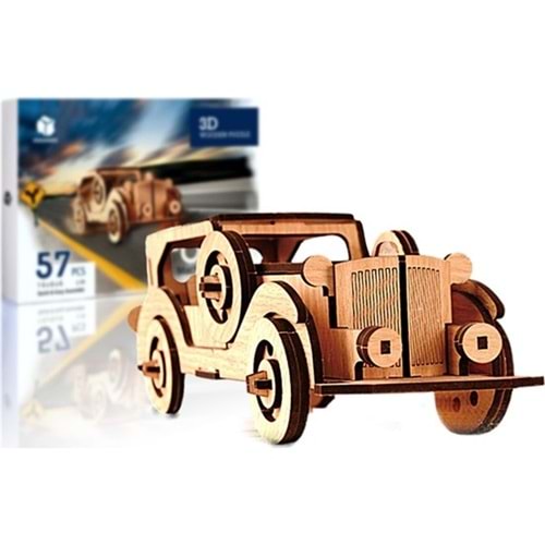 3D Ford Araba Puzzle