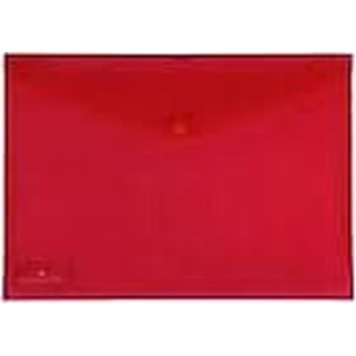 Faber-Castell Çıtçıtlı Dosya Desenli A4 Kırmızı 5075393100