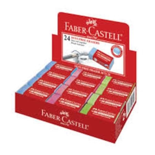 Faber-Castell Öğrenci Silgisi Dust Free Renkli 18 71 25