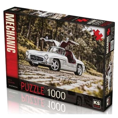 Mercedes 300SL Gullwing 1000 Parça Puzzle